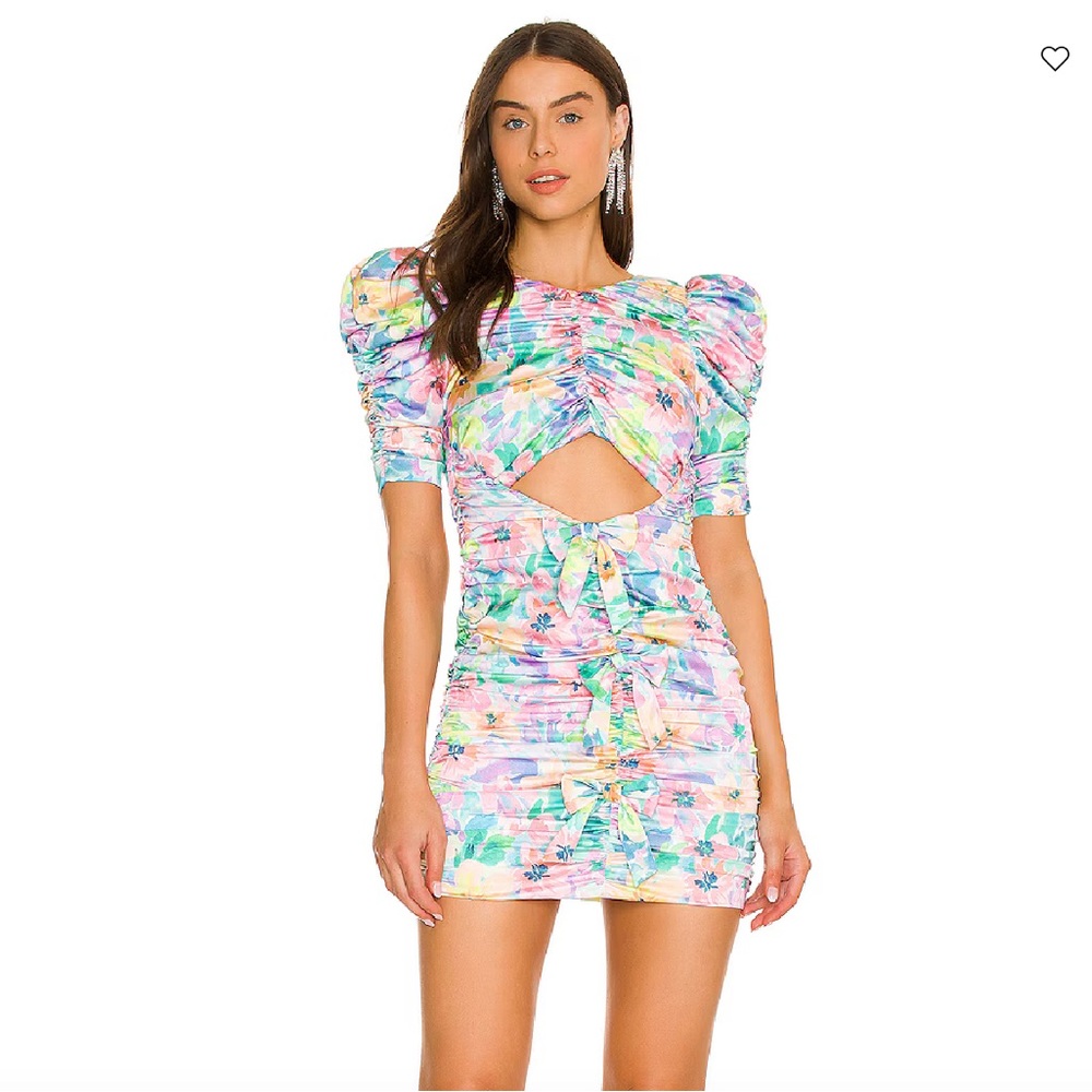 Revolve For Love & Lemons Blaire Mini Dress